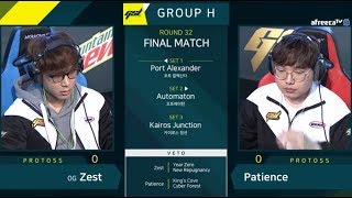 [2019 GSL S1] Ro.32 Group H Match5 Patience vs Zest