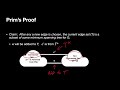 12.3 Data Structures & Algorithms: Justifying Prim's Algorithm is Optimal
