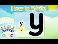@officialalphablocks - Learn How to Write the Letter Y | Straight Line | How to Write App