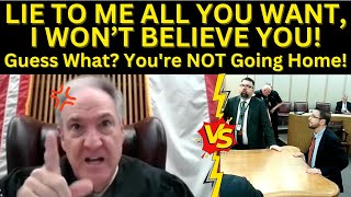 Judge Stevens EXPOSES the Liar: 'You're NOT Going Home!