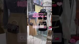 大阪のアメリカ村にできた韓国服専門店 CUTECHERRY #Shorts