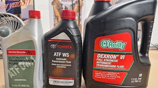 NEVER CHANGE YOUR TRANSMISSION FLUID!!!