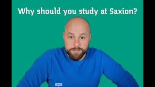 Why should you study at Saxion?