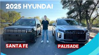 2025 Hyundai Santa FE vs Palisade. Which one is a better buy?