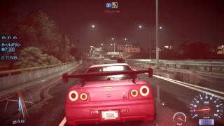 NFS フレと警察カーチェイス