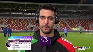 Merino post match | Brentford v Arsenal