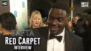 Daniel Kaluuya talks Get Out and EE Rising Star Award - BAFTA Awards 2018 Red Carpet Interview