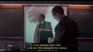 Professor Lambeau and Good Will Hunting show up rival professor - 5 December 1997