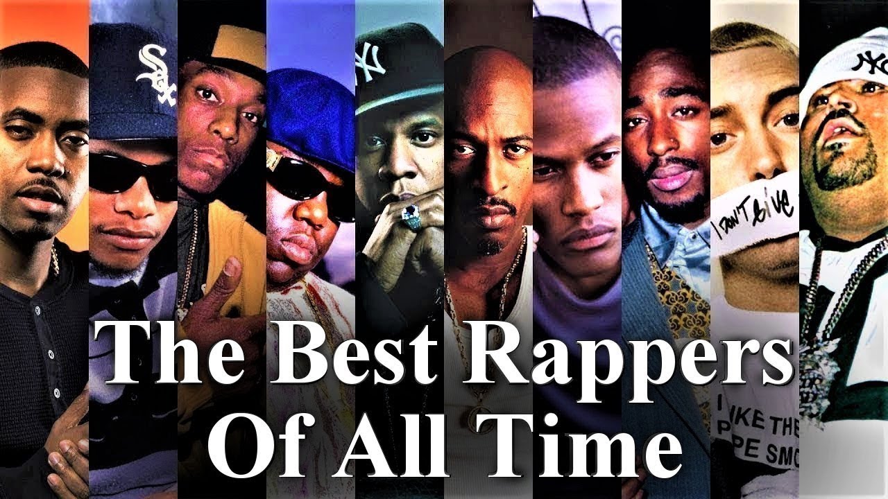 Top 50 - Best Rappers Of All Time (2016) - YouTube