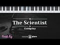 The Scientist - Coldplay (KARAOKE PIANO - FEMALE KEY)