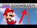 The BIGGEST Possible Goomba Stack in Mario Odyssey!