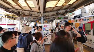 京津線は通常の3倍　びわ湖浜大津駅びわ湖花火大会臨時ダイヤ