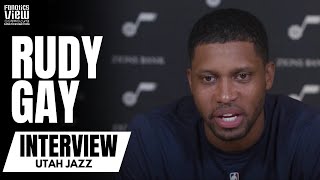 Rudy Gay on Decision to Sign With Utah Jazz, Playing With Mike Conley Again & Championship Goal