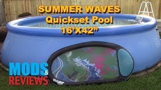 Summer Waves Quickset Pool Review