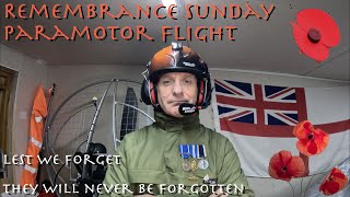 A Short Remembrance Day | Veterans Day Paramotor Flight.