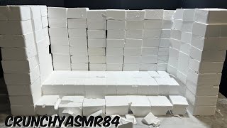 150 Fresh Chalk Block Crush | 150K Subscriber Celebration Pt 1 | Oddly Satisfying | Sleep Aid