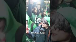 Eagles Fan Screaming F** Taylor Swift in Streets! I am speechless #taylorswift #eagles #superbowl