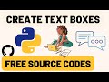 Text Box - Python PyQT5 GUI