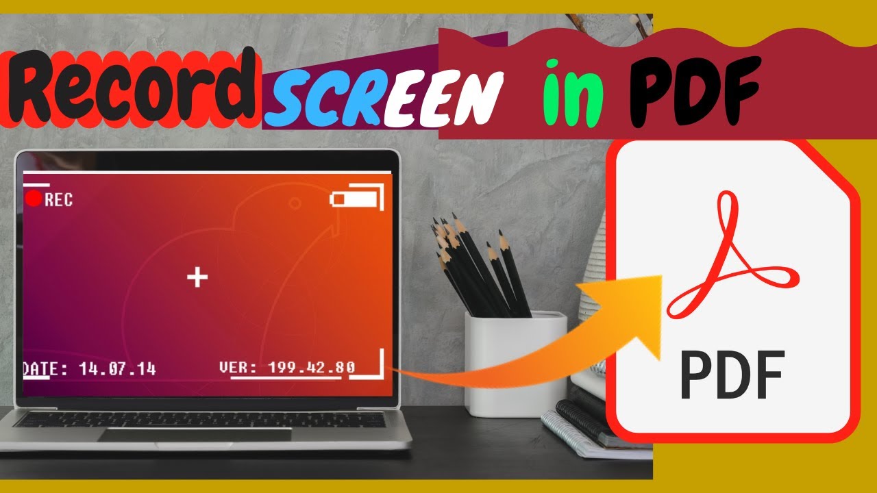 How To Record Screen In Pdf Pdf Me Screen Kaise Record Kare Youtube