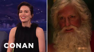 Britt Lower Dated Santa In “Man Seeking Woman” | CONAN on TBS