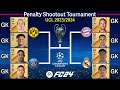 UCL 2023/24 Semi-Final! Featured player becomes goalkeeper! Penalty Shootout Tournament!