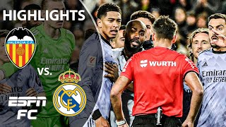 NO GOAL DRAMA 😱 Valencia vs. Real Madrid | LALIGA Highlights | ESPN FC