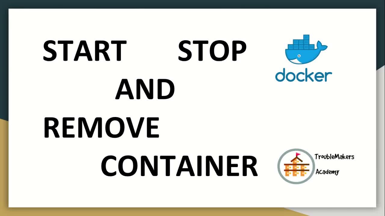 Docker remove container