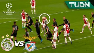 ¡Edson quiere su gol! Álvarez remata desviado | Ajax 0-0 Benfica | UEFA Champions League 2022 - 8vo