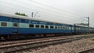 Last ICF Run Of 22104 FD-LTT Express: Faizabad Express Entering ALD in ICF avatar For Last Time!!