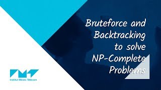 13. Bruteforce to solve NP-Complete Problems 🌐 Advanced Algorithmics and Graph Theory with Python
