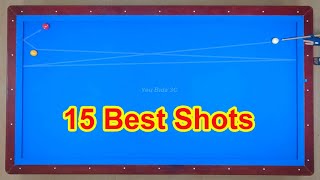 3 Cushion UMB Best Shots carom billiards tutorial effect