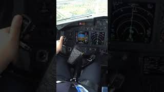 Gusty Wind Landing Pilot Cockpit Camera #Shorts
