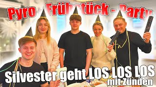 Pyro Frühstücks Party  🧨 Silvester geht Los Los Los mit Zünden 💥TipTapTube