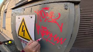 Graffiti test with Wekman Dope Dripper 5 мм