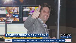 Remembering Mark Deane, long time WGNO News team member, hit and killed while riding his motorcycle