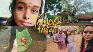 രാവിലെ അമ്പലത്തിൽ പോകുന്ന vibe😇✨|Kerala Temple visit |Charliebob