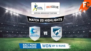 Vincy Premier League | Match 20 Highlights | Cricket | T10 | FanCode