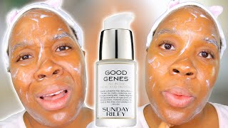 I tried Sunday Riley Good Genes Treatment! Sunday Riley Good Genes Treatment Review \u0026 Demo!