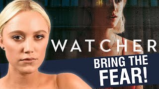 How Maika Monroe brings the fear | Watcher | Interview