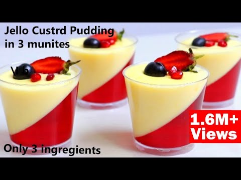 Is Jello same as custard?