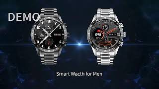 LIGE BW0321  2022 New Bluetooth Call Men Smart Watch Full Touch Waterproof Fitness Watch Steel Ba