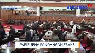 Paripurna Pandangan Fraksi