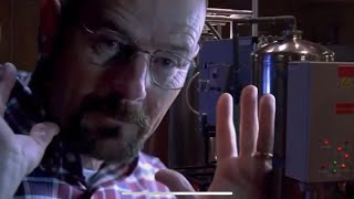 Walter White Tries his own product