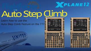 Auto Step Climb FlightFactor 777 | SBGR Sau Paulo To KORD Chicago UA844 #xplane12 #aviation