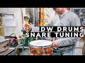 how to tune your snare drum | DW Drums method