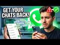 How To Recover Deleted WhatsApp Chats and Messages on Android