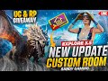 CUSTOM ROOM ONLY CHICKEN DINNER WILL BE GET 325 UC GIVEAWAY