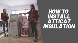 How to Install AttiCat Insulation - Flip This House