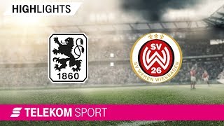TSV 1860 München - SV Wehen Wiesbaden | Spieltag 8, 18/19 | Telekom Sport
