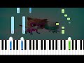 superkitties theme song easy piano tutorial